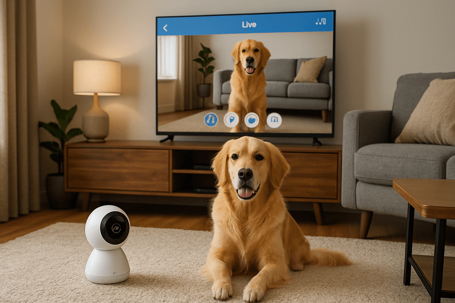 Pet monitorado por câmera smart (1)