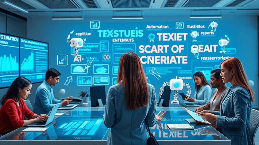 Ambiente de escritório contemporâneo com tecnologia avançada (1)