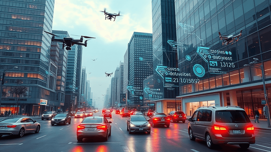 Futuristic urban environment with iot connectivity (1)