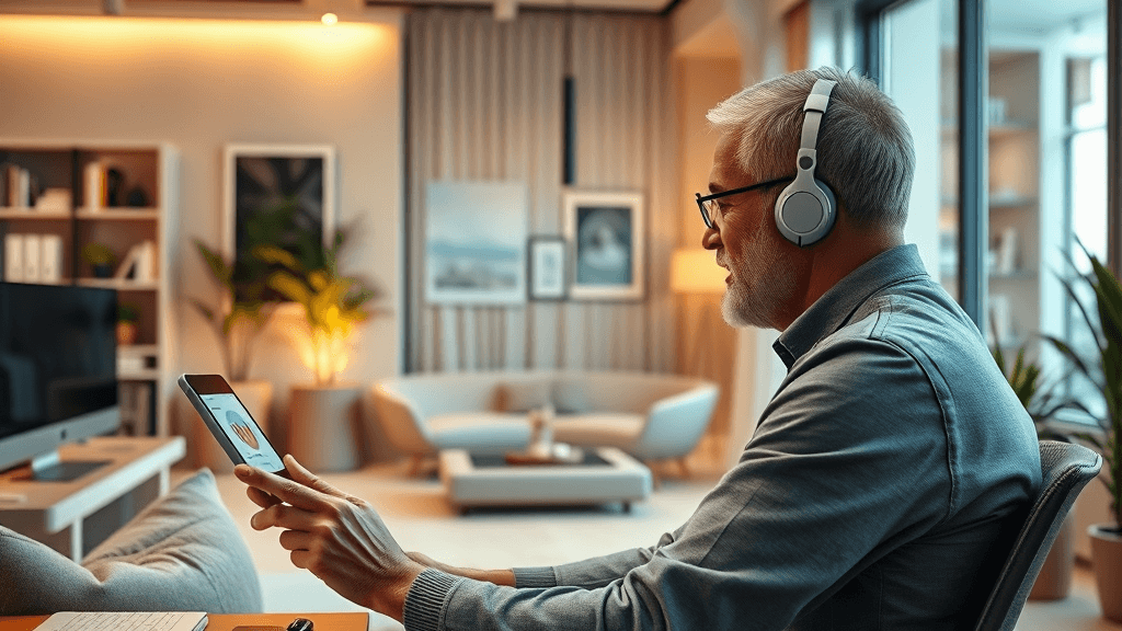 Modern office with virtual assistant (1)