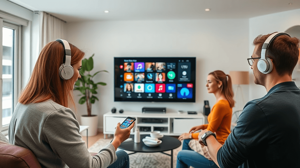 Uma sala moderna com gadgets de última geração (1)