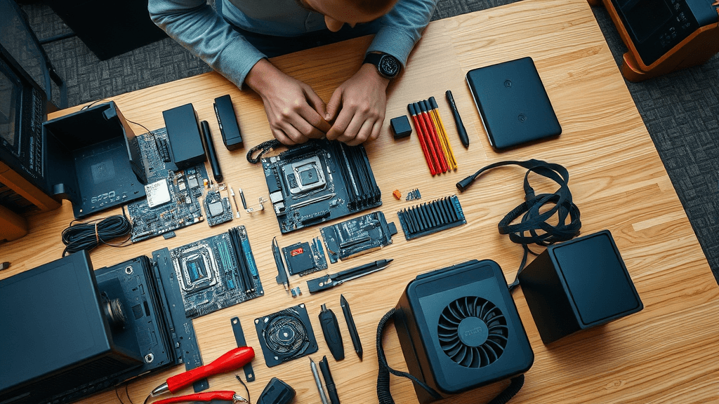 Montagem de pc com atenção aos detalhes (1)